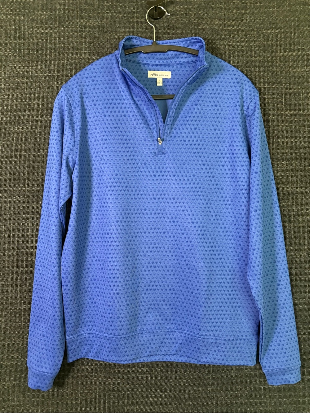 Peter Millar Men's Blue Performance Top